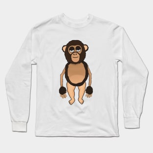 Monkey #BabyLegs Long Sleeve T-Shirt